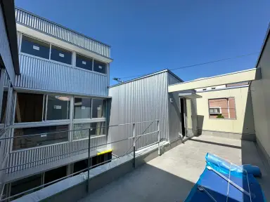 豊中の四世代住宅　建物の構成が見えてきました