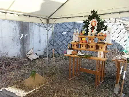 地鎮祭が行われました