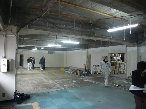 オフィス工事スタート