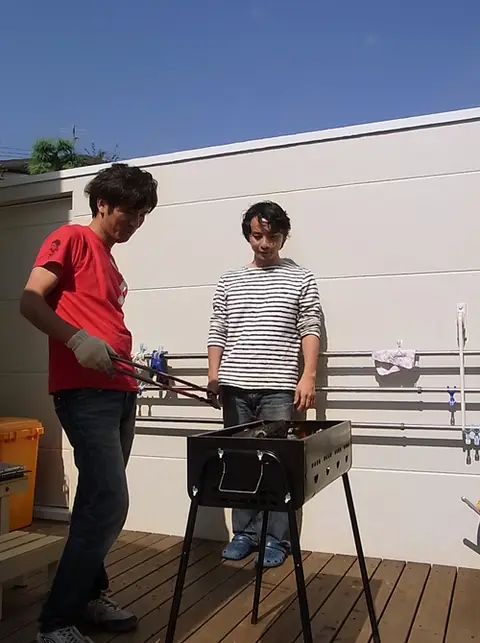 秋のバーベキュー