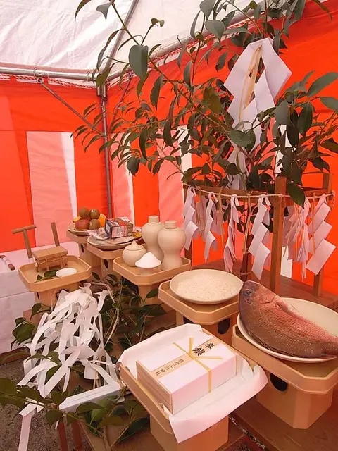 白浜の家の地鎮祭