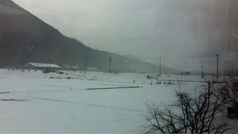 雪の豊岡