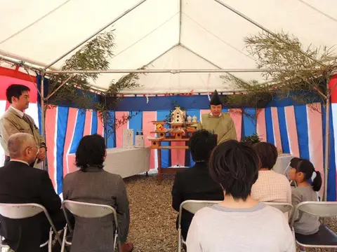 豊岡の家地鎮祭