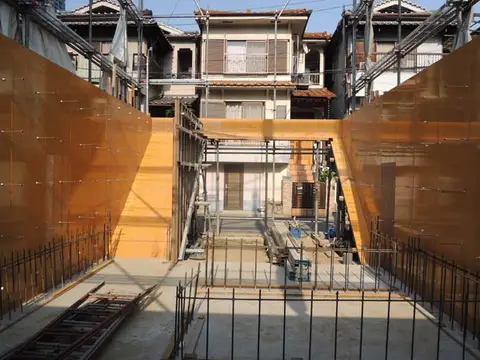 一階躯体工事