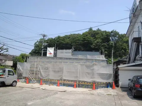 豊岡の家外壁板金工事