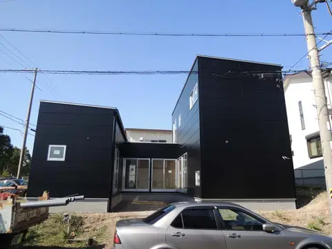 田辺市/黒のコートハウス　外壁塗装工事　オープンハウスの案内