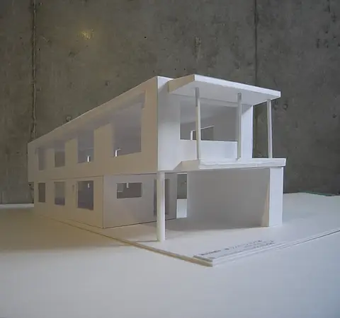 模型製作 ~亀岡の保養所~