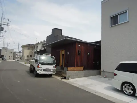 岩出の平屋　-外壁工事-
