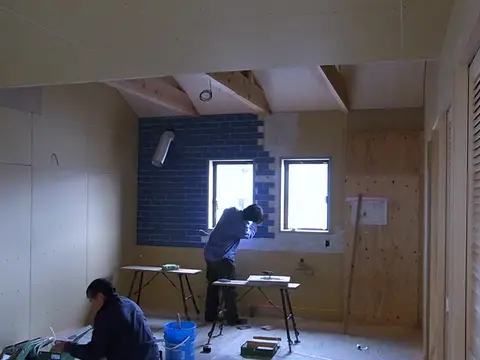 あけぼののリノベーション　-タイル工事-