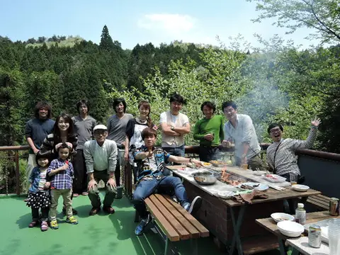 亀岡の保養所完成パーティー！