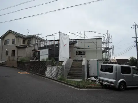 南が丘のコートハウス　外壁・板金工事