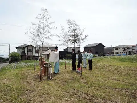 「勝浦のコートハウス」地鎮祭！