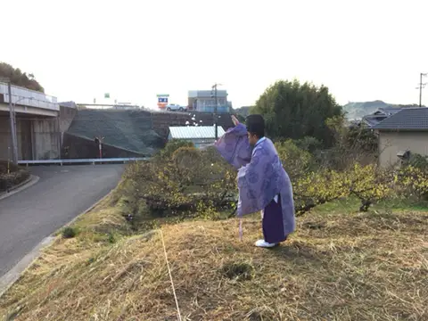 （仮）新庄のコートハウス　-地鎮祭-