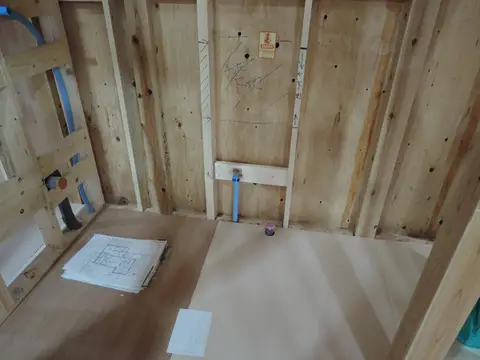 泉ヶ丘の家　-配管工事-