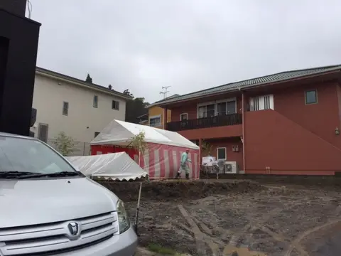 蜂伏の家　地鎮祭