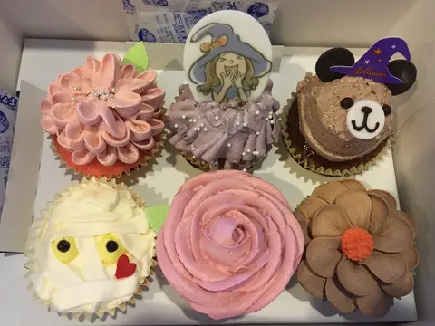 可愛いカップケーキ