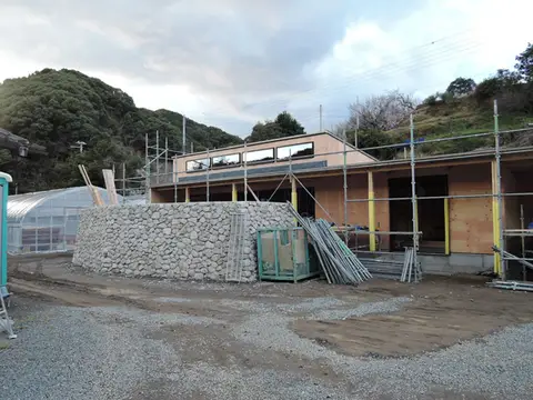 上芳養のコートハウス -現場監理-