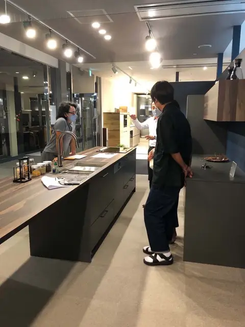 宝塚のライトコートハウス〜キッチン打合せ〜