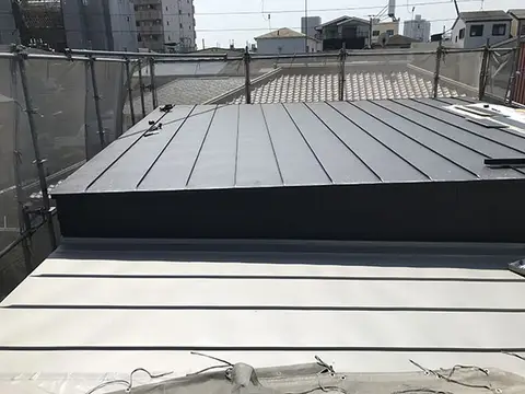 海老江の家　 -板金工事-