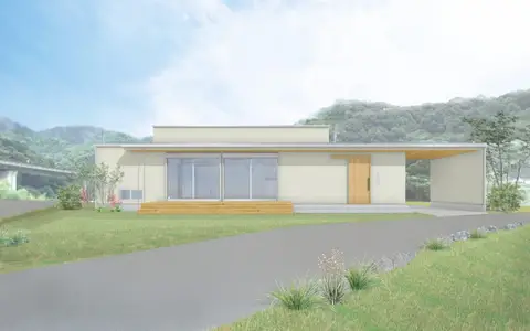 那智勝浦町  高津気の家  -検討パース-
