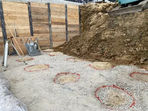 矢板工事・地下防水工事
