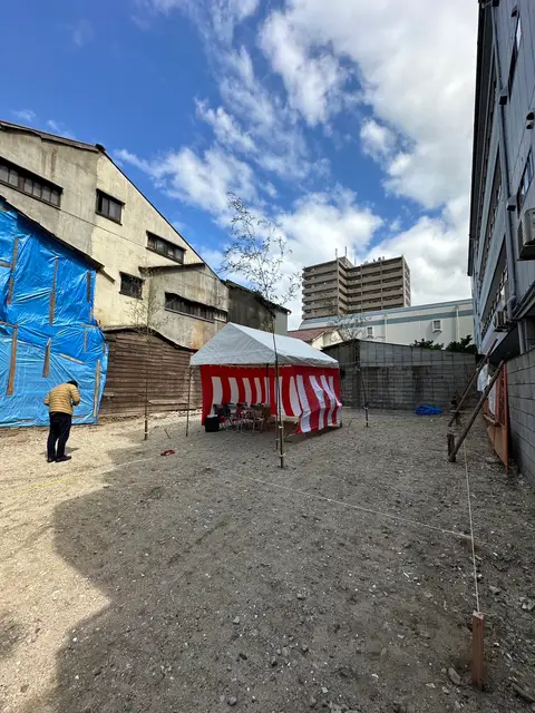 住之江のテナントビル　地鎮祭・着工